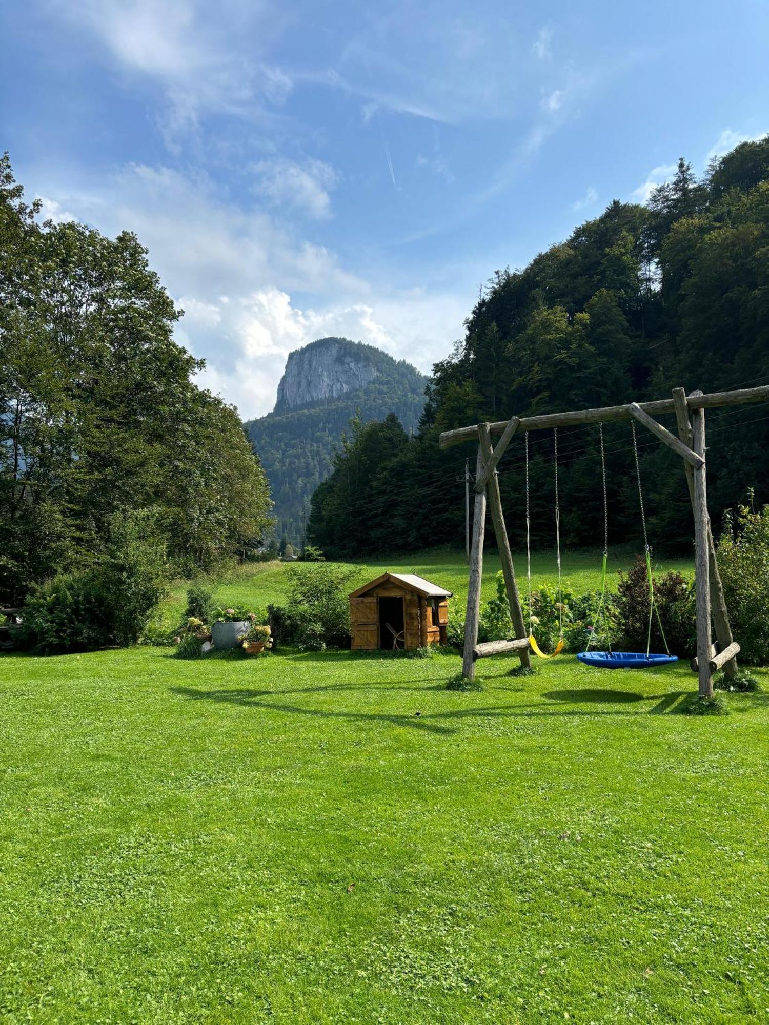 Ferienwohnung Langfeld Hintersee Exterior foto